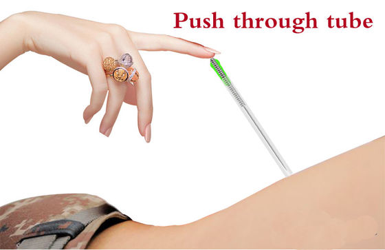 016 mm X 15 mm Acupunctuur Intradermale naalden Sterilisatie Ethyleenoxide Veilige medische hulpmiddelen Ontworpen voor therapeutische doeleinden