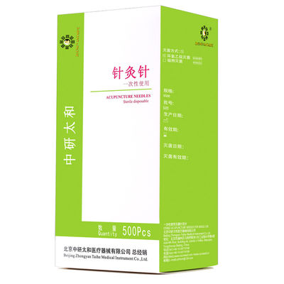 10 mm handvatlengte rechte acupunctuur intradermale naalden voor traditionele Chinese geneeskunde en pijnverlichting