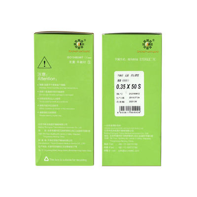 Klasse II Intradermale Acupunctuurnaalden 0,16 mm Milieuvriendelijk