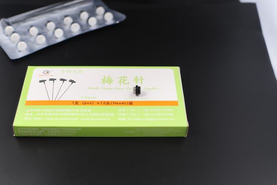 15cm Steriele Dermale Plum Blossom Naald Topkeuze voor Acupunctuurbehandeling