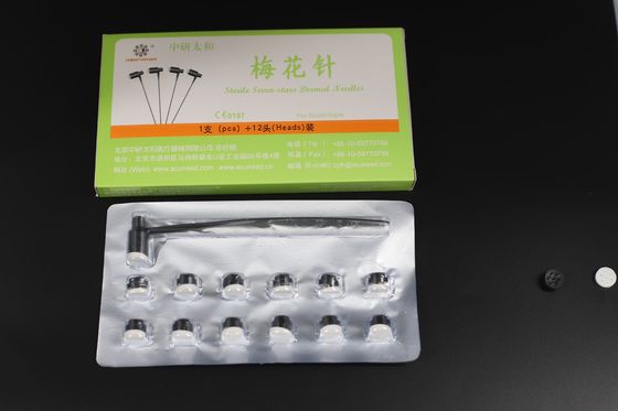 15cm Steriele Dermale Plum Blossom Naald Topkeuze voor Acupunctuurbehandeling