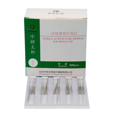 Zhongyan Taihe Hoogwaardige 500pcs wegwerp steriele acupunctuur naalden acupunctuur therapie