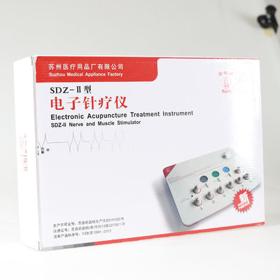Effectieve pijnverlichting elektronische acupunctuurbehandeling instrument op batterijen en acupunctuurnaalden