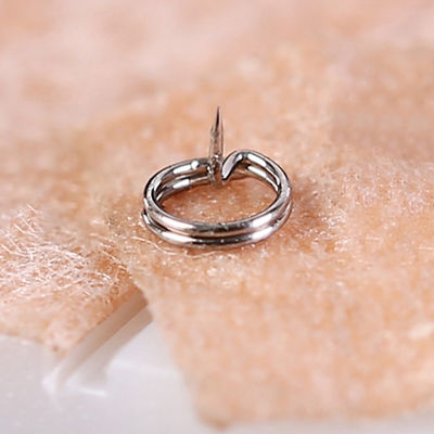 0.2mm X 1.5mm Acupunctuur Druknaden Chinese Geneeskunde Apparaat Certificering CE TUV ISO GMP