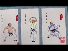 Creatieve Chinese Geneeskunde Cultuur Postkaart